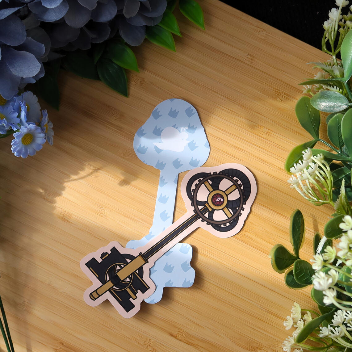 Basement Key könyvjelző vastag matt papír 1000 HUF / 3 EUR