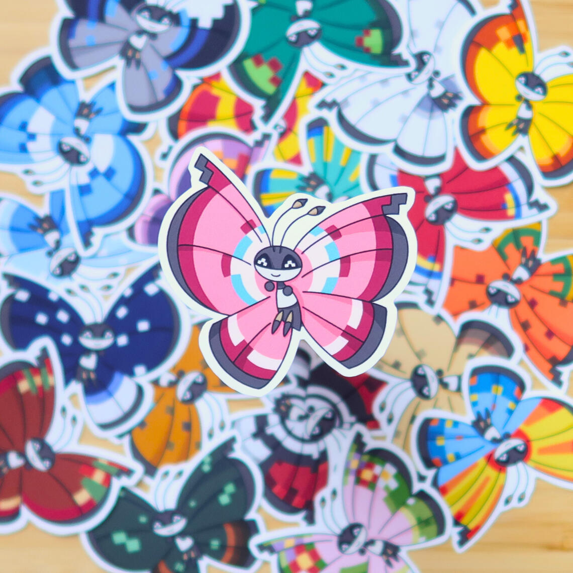 Vivillon matt matrica 300 HUF / 1 EUR